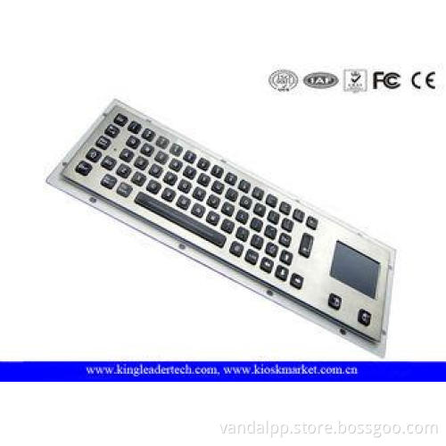 Customizable Illuminated Metal Keyboard High Resistant With